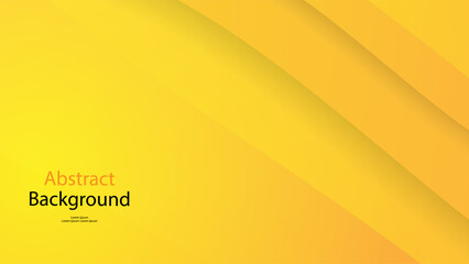 Obraz premium Yellow color background abstract art vector