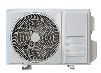 air conditioning compressor isolated on white