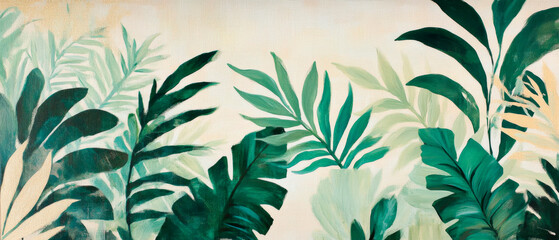 Tropische Bl&auml;tter