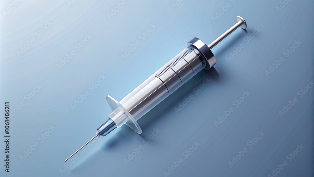 Aufkleber simple syringe icon for easy editing in design elements – versatile vector graphics for medical, hea