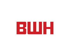 Obraz premium BWH Logo design vector template. BWH