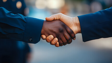 A partnership between police and local businesses to enhance community safety.