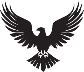 Eagle Head Silhouette Logo, Eagle Vector, Eagle Clipart, Eagle Icon