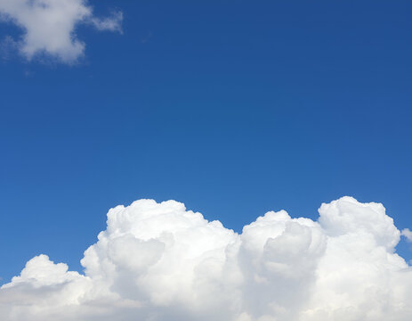 blue sky with clouds