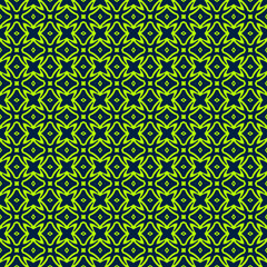 Emerald Enigma seamless pattern 