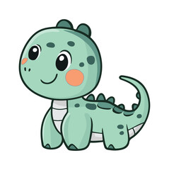 Cute Cartoon Dinosaur, Cute Dinosaur Vector, Cute Dinosaur Clipart, Cute Dinosaur Icon