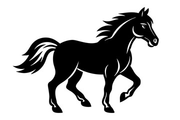 Dynamic Mustang Bronco Mascot