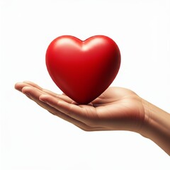 Fototapeta premium heart in hand