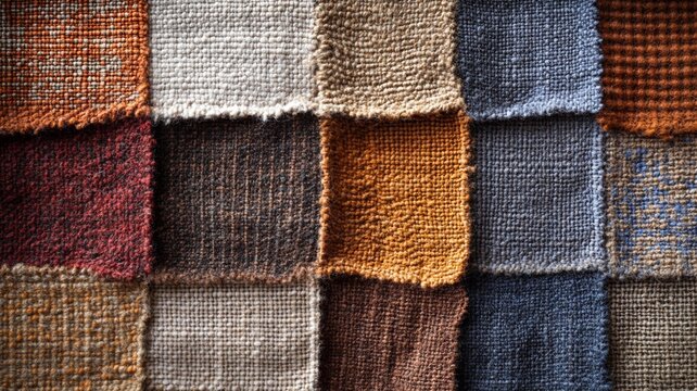 crafty patchwork fabric texture