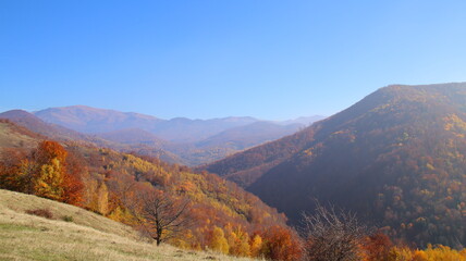 autumn in the mountains