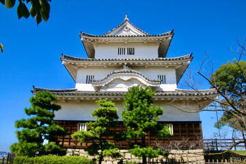 Fototapeta premium 丸亀城・本丸・天守（香川県・丸亀市）