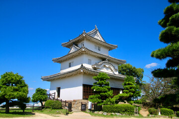 丸亀城・本丸・天守（香川県・丸亀市）