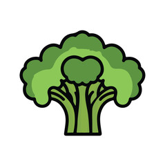 Cute Broccoli Cartoon Cute Broccoli Vector Cute Broccoli Clipart