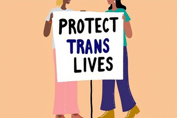 Supportive Communities Rally Together to Advocate for Trans Rights and Justice, Ensuring Safety and Equality for Trans Lives