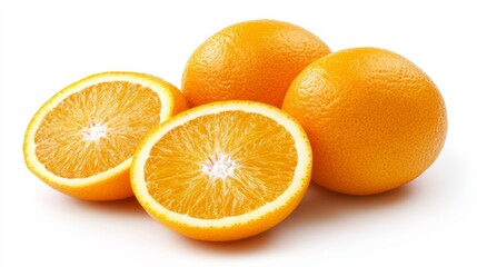 Fresh Orange Fruit Slices   Whole   Citrus  Healthy  Vitamin C  Juicy  Food Photography