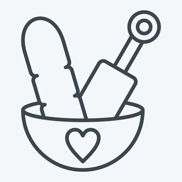 recommend clip art: Icon Body Brush. related to Bathroom symbol. line style. simple design editable