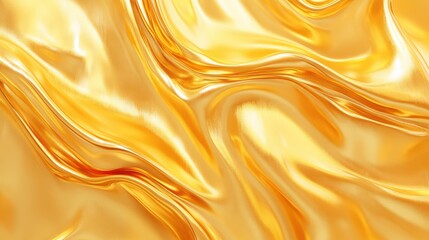 Fototapeta premium Flowing Liquid Gold Texture