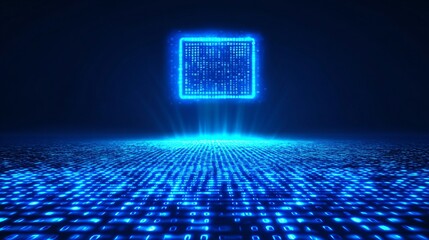 Obraz premium Digital payment concept with a QR code scanner in action, emphasizing cashless transactions and convenient payment methods in modern finance with empty space for text