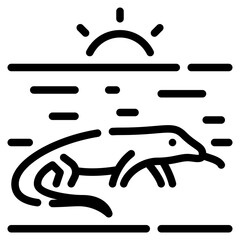 Komodo Island icon