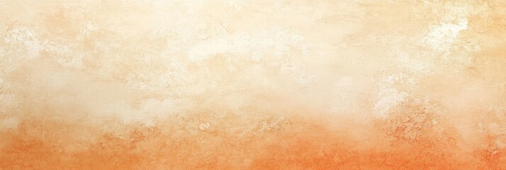 Fototapeta premium Warm beige to coral gradient with a smooth grainy finish, suitable for elegant backgrounds