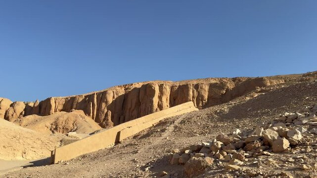 Egyptian the valley of the kings Sahara desert