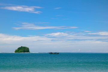 tropical island in the maldives