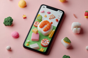 Phone displaying multiple notifications buzzing constantly.