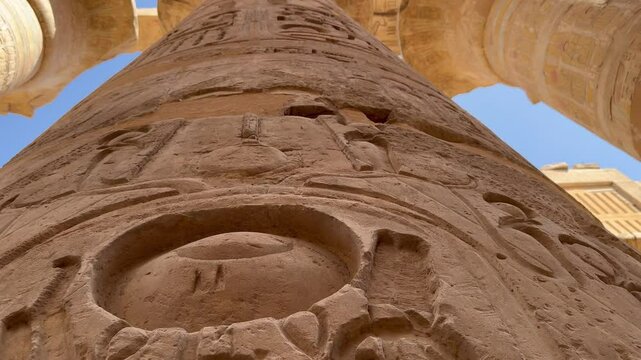 Karnak Egypt Luxor columns complex