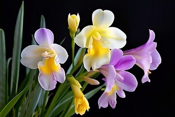  freesias with sweet scents long stemmed freesias with narrow fr