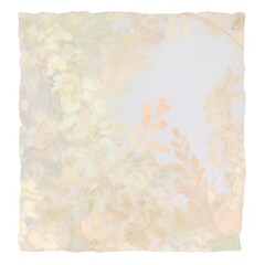 Holographic botanical ripped paper backgrounds graphics pattern.