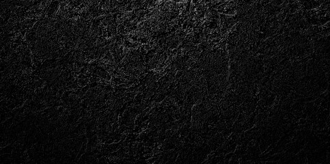 Black texture chalk board and black board background. stone concrete texture grunge backdrop background anthracite panorama. Panorama dark grey black slate background or texture