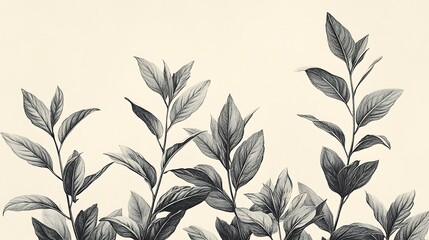 Fototapeta premium Explore the beauty of lush green leaves in nature