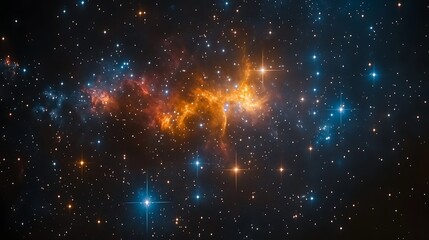 Obraz premium Discover the wonders of cosmic nebulae in stunning detail