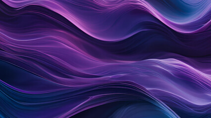 Obraz premium Abstract Purple and Blue Swirls: A mesmerizing abstract pattern of swirling, vibrant purple and blue hues. This dynamic, fluid design creates a sense of movement and energy.