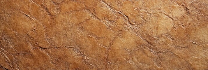 A textured surface resembling leather with a warm brown color.