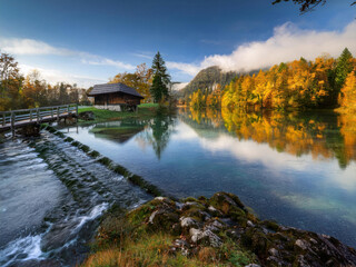 Obraz premium autumn in the mountains