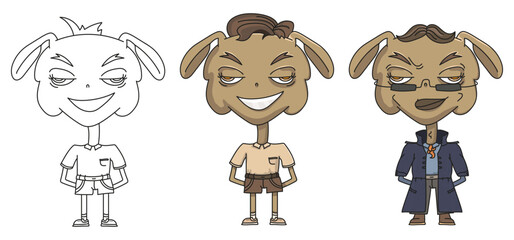 UFO cockroach character