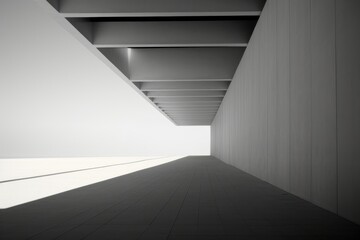 Obraz premium Photography architecture building corridor.