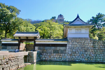 Obraz premium 丸亀城・大手二の門（香川県・丸亀市）