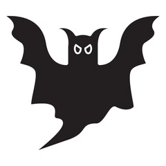 Bat ghost Gliph Icon