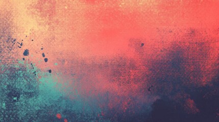 Fototapeta premium Grunge halftone gradient background.