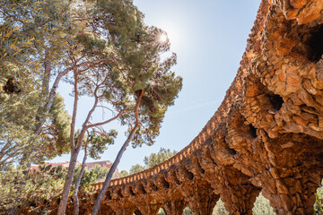 Parc Guell, Barcelone, Espagne