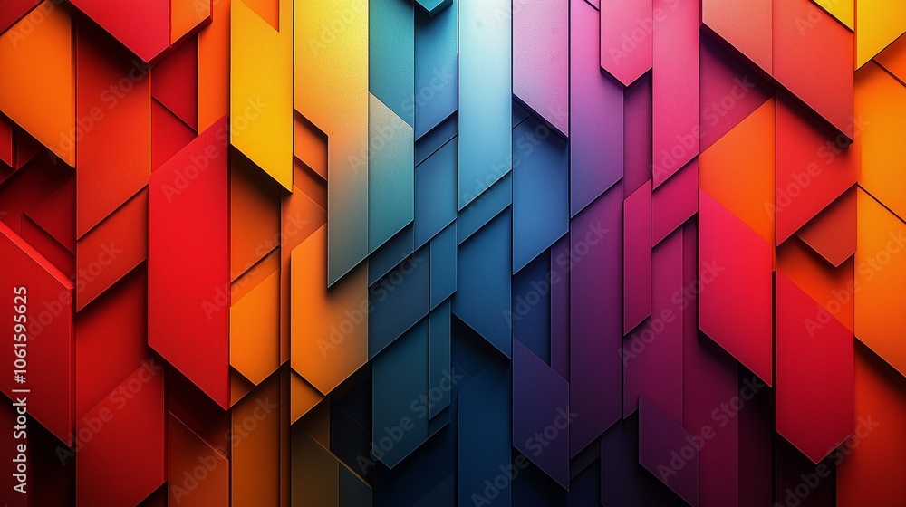 Poster abstract multiple colour background