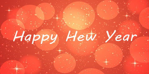 Beautiful bokeh lights.Abstract bright header or banner background.Happy New Year.