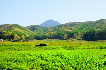 上之段石器時代遺跡付近　長野県茅野市