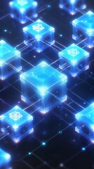 Fototapeta premium The Blockchain of Generosity, Digital Philanthropy and Crowdfunding