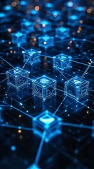 Obraz premium The Blockchain of Generosity, Digital Philanthropy and Crowdfunding