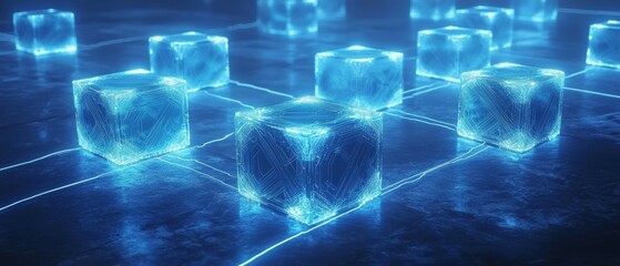 Obraz premium The Blockchain of Generosity, Digital Philanthropy and Crowdfunding