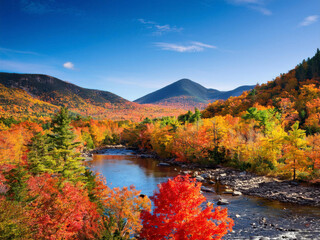 autumn in the mountains