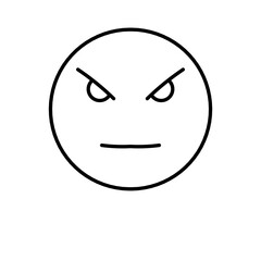 Icon angry